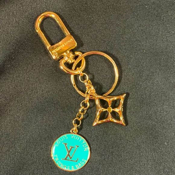 Beautiful Upcycled LV keychain/bag charm - Picture 1 of 5
